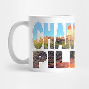 CHAMBERS PILLAR - Northern Territory Sunset Wildflowers Mug